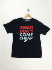 black T-shirt