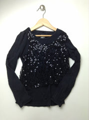 black T-shirt